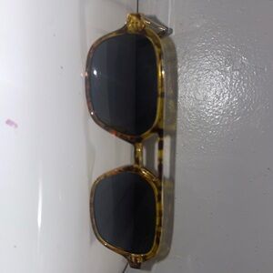 SOJOS Vintage Polarized Aviator Sunglasses for Women Men 70s Retro Flat Narraw